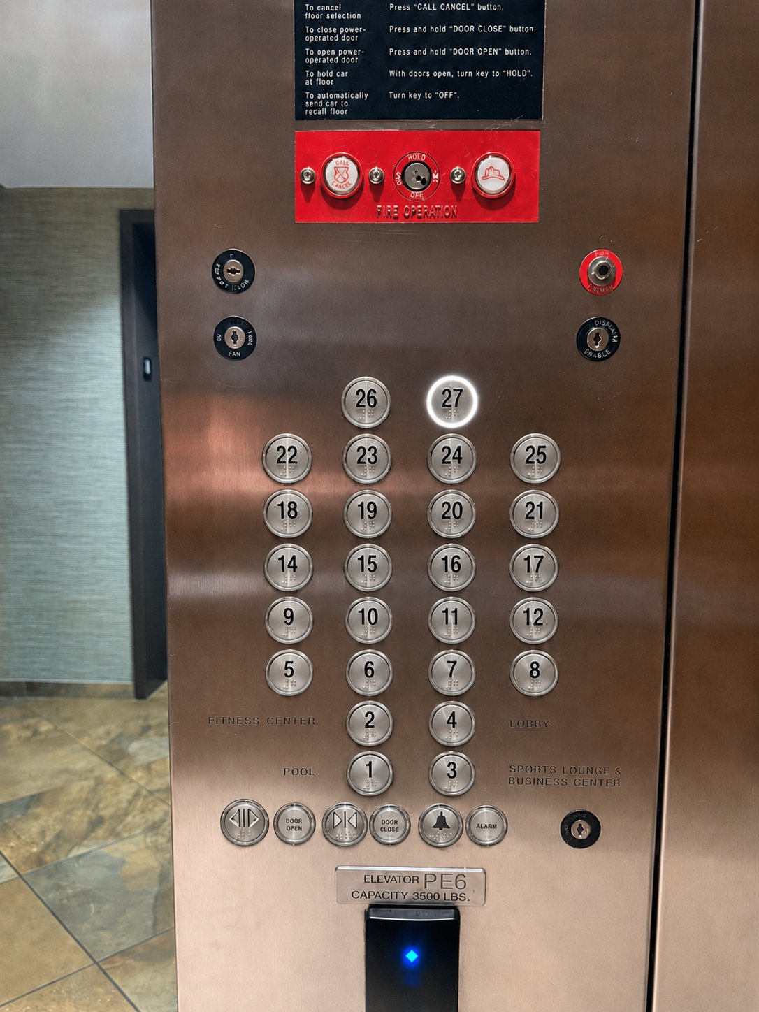 Option B — black numerals
