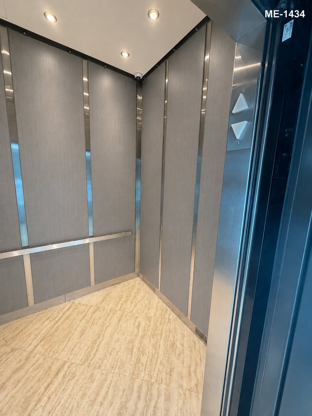 Warm Taupe Linen elevator cab finish — primary view